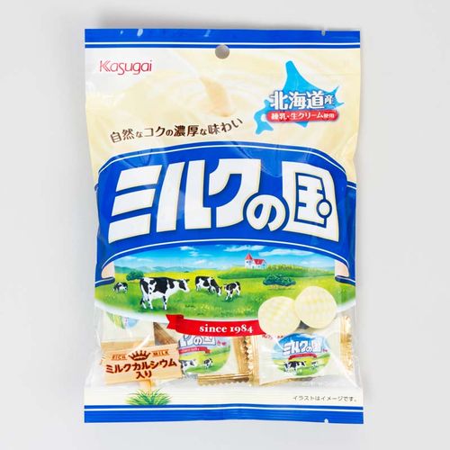 Bala de Leite Milk no Kuni 120g - Kasugai
