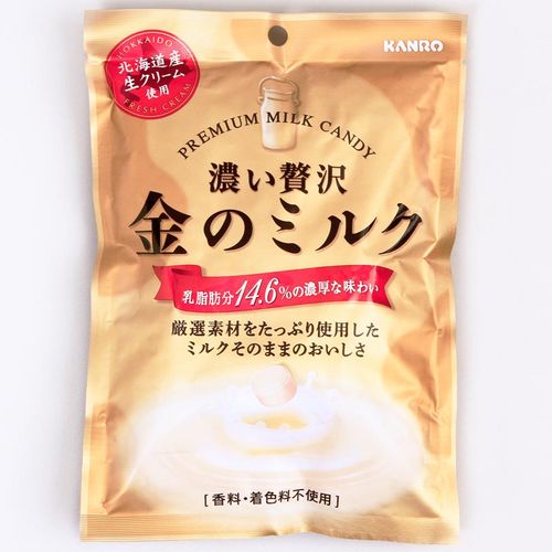 Bala de Leite Premium Kin no Milk Candy 76g - Kanro
