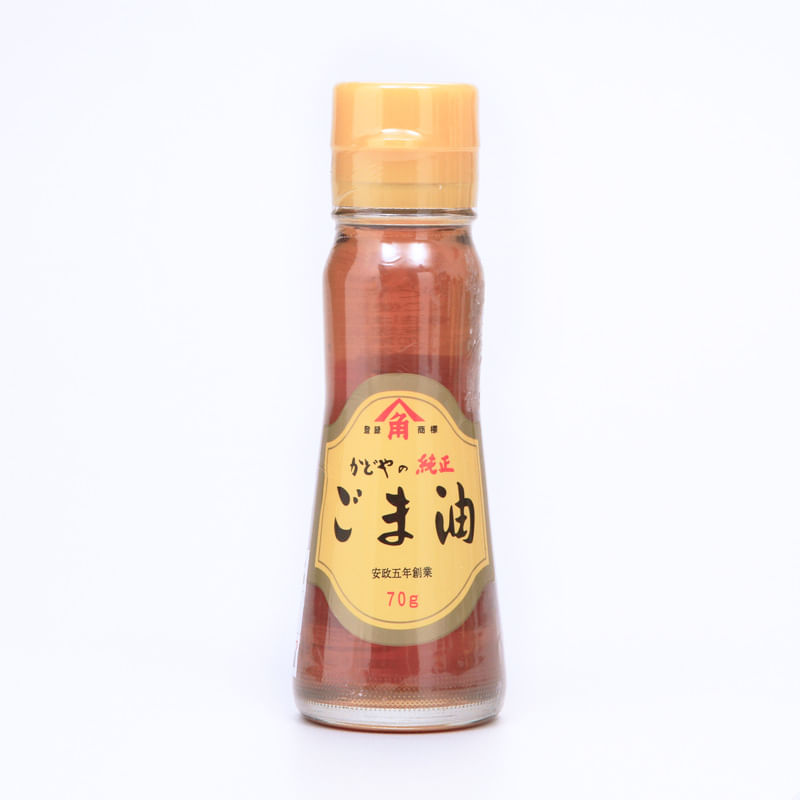 Oleo-de-Gergelim-70mL-Kadoya-Garrafa-Frente