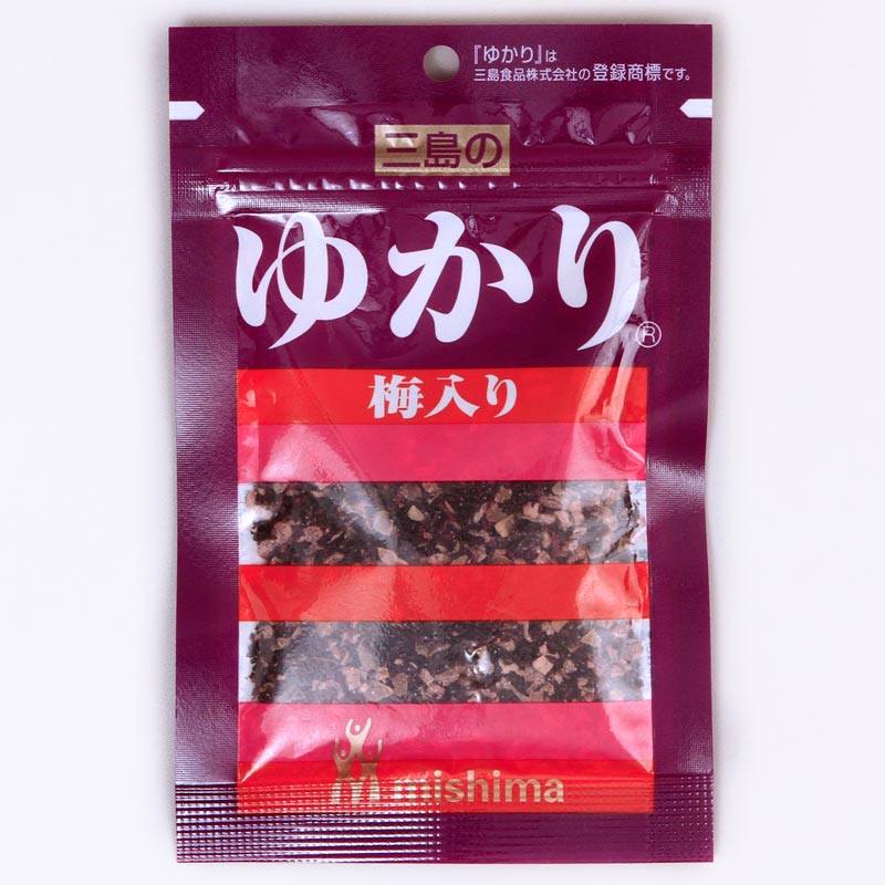 tempero-para-arroz-shiso-gohan-ume-iri-yukari-22g-Mishima-embalagem-frente
