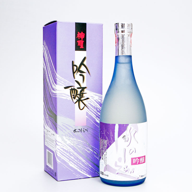 sake-mizunoshirabe-ginjo-720mL-Yamamoto-Honke-embalagem-conteudo