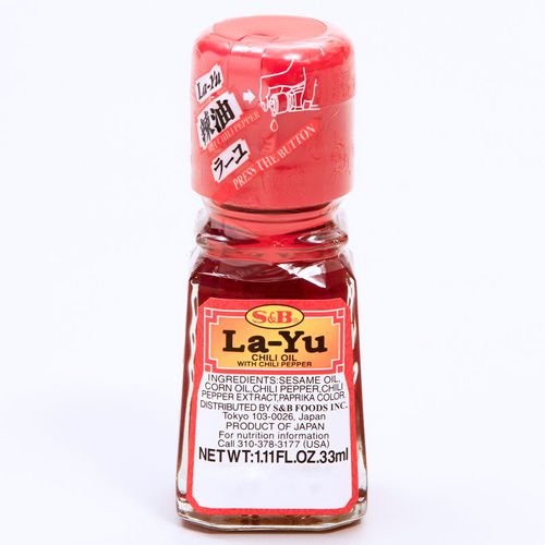 Óleo de Gergelim Extra Apimentado La-Yu Pepper 33mL - S&B