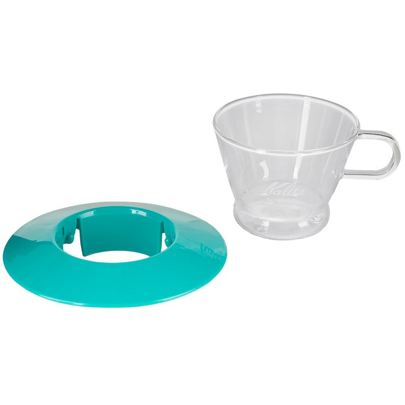 porta-filtro-de-cafe-glass-dripper-155-verde-Kalita-desmontado