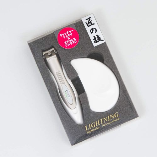 Cortador Inox de Unha com Lixa separada 9,2cm - Green Bell
