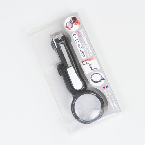 Cortador Inox de Unha com Lupa e Coletor - Green Bell
