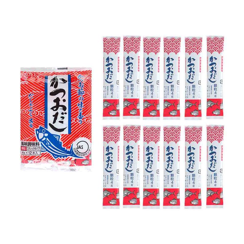 tempero-base-para-caldo-sabor-peixe-bonito-katsuo-dashi-Kaneshichi-embalagem-e-conteudo