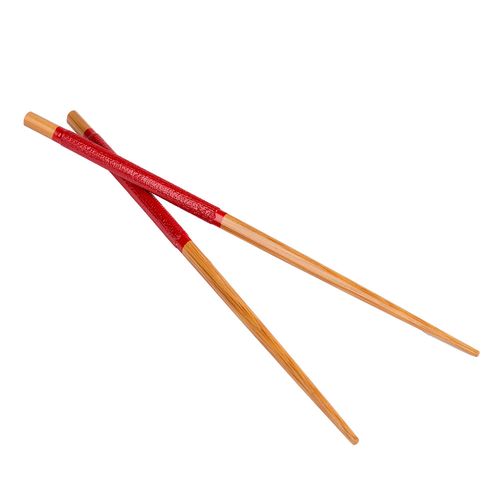 Hashi de Bambu Vermelho 22,5cm - Ningbo Shilin