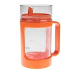 molheira-de-vidro-com-protecao-e-tampa-plastica-laranja-350mL-Asvel-perfil