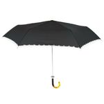 guarda-chuva-compacto-preto-seiren-mitsuori-50cm-Water-Front-aberto-de-frente