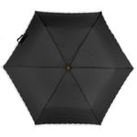 guarda-chuva-compacto-preto-seiren-mitsuori-50cm-Water-Front-aberto-de-cima