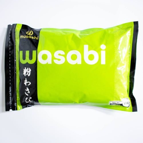 Wasabi em pó Tradicional 1Kg - Musashi