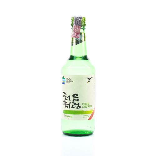 Bebida Alcoólica Coreana Soju Chum Churum 360mL - Lotte