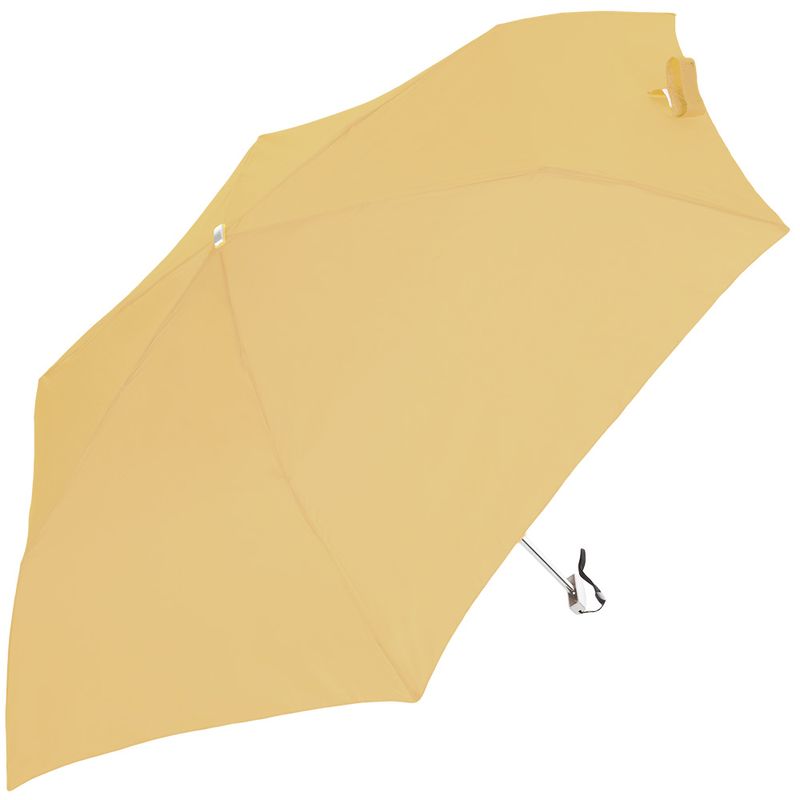 guarda-chuva-compacto-amarelo-acinzentado-pokeflat-colorful-55cm-Water-Front-aberto-na-diagonal