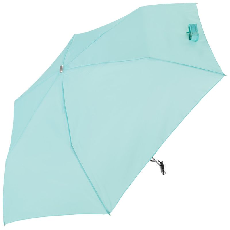 guarda-chuva-compacto-azul-claro-pokeflat-colorful-50cm-Water-Front-aberto-na-diagonal