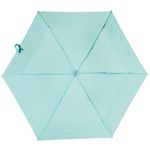guarda-chuva-compacto-azul-claro-pokeflat-colorful-50cm-Water-Front-aberto-de-cima