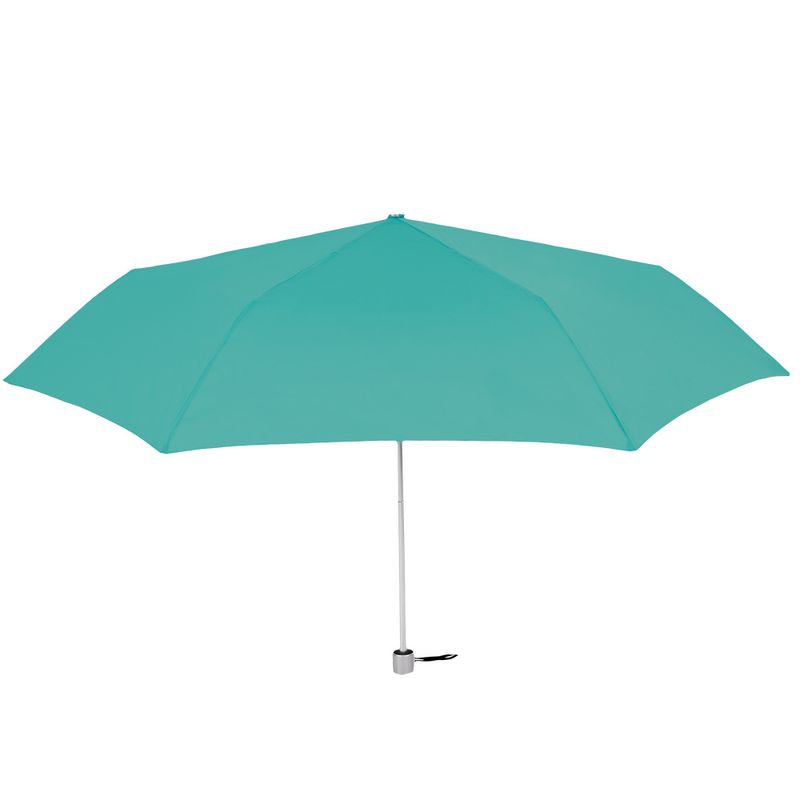 guarda-chuva-compacto-verde-jade-pen-boso-mitsuori-50cm-Water-Front-aberto-de-frente
