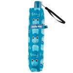 guarda-chuva-kids-compacto-azul-sapos-mitsuori-50cm-Water-Front-fechado-na-capinha