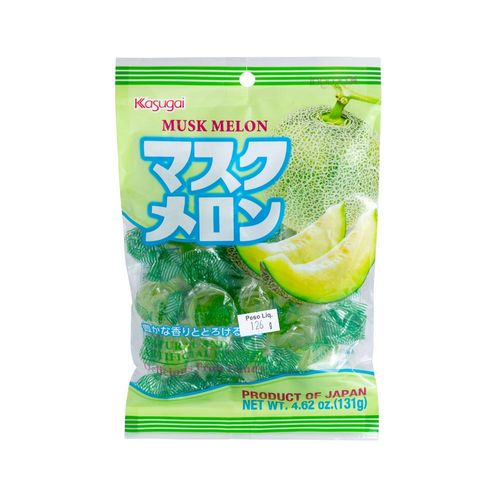 Bala de Melão Musk Melon 115g - Kasugai
