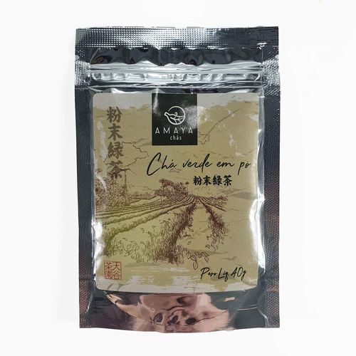 Chá Verde em Pó 40g - Amaya