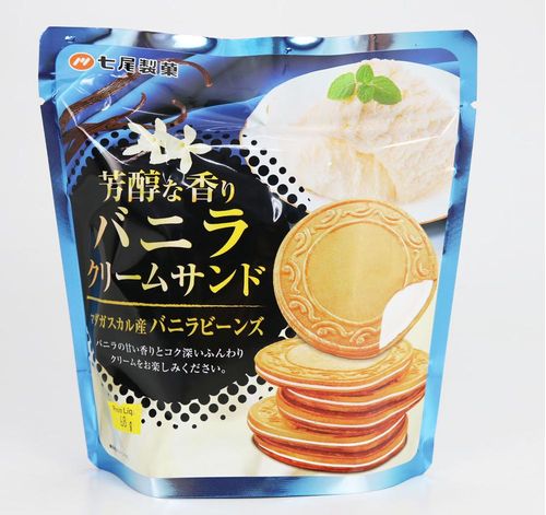 Cream Sand Vanilla 68g - Nanao Seika