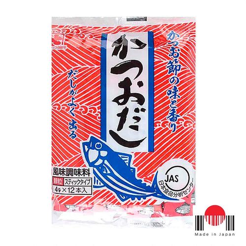Tempero Base para Caldo sabor Peixe Bonito Katsuo Dashi - Kaneshichi
